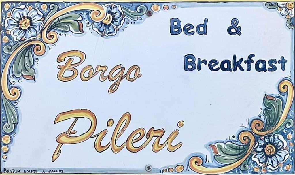 B&B Borgo Pileri Mazzarino 外观 照片